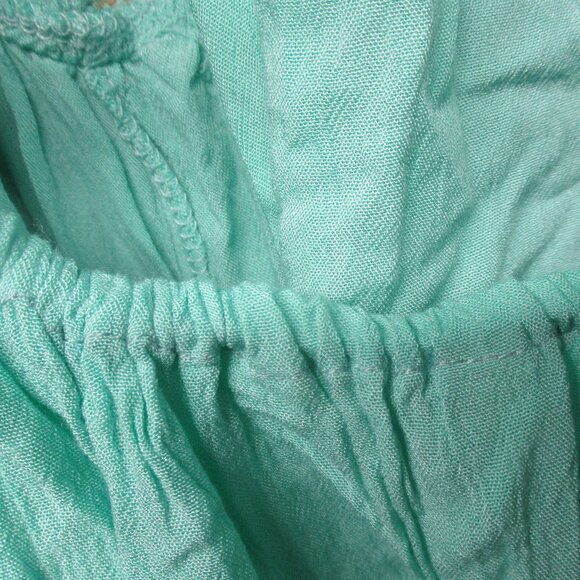 Boho Aqua Color Boho Swim Cover - Picture 6 of 11